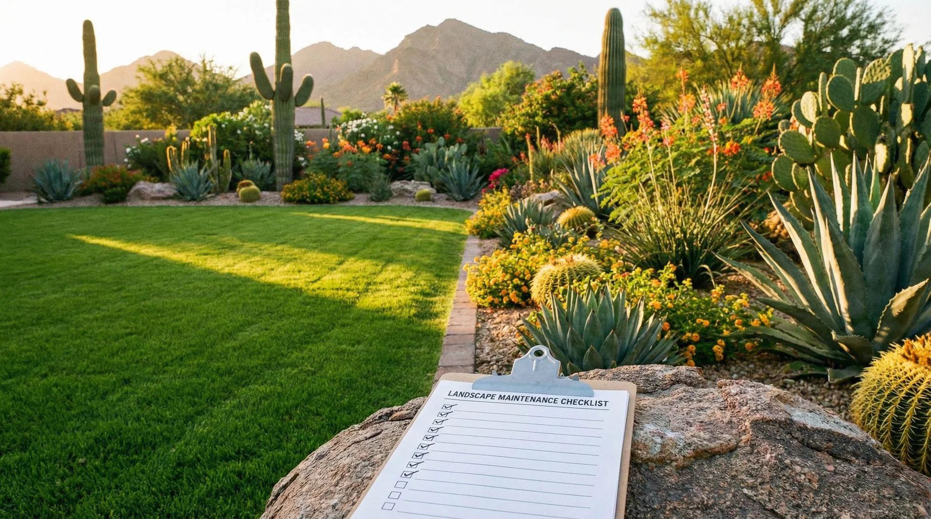 Comprehensive irrigation maintenance plan packages for Phoenix homeowners with priority service