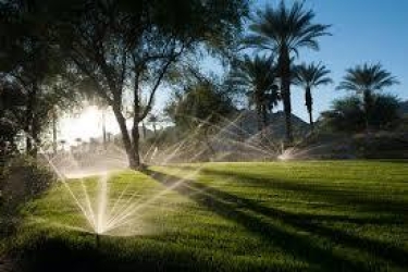 Preparing irrigation system for Arizona summer heat season